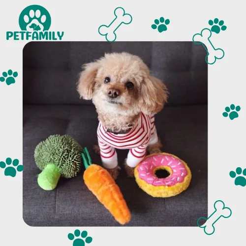 Đồ chơi cho chó bánh Donut cho chó gặm
